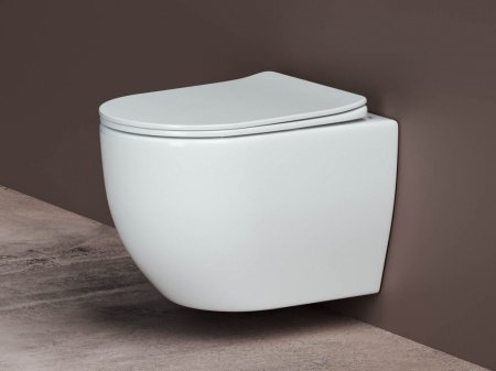 Унитаз подвесной Ceramica Nova Mia CN1805 белый
