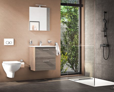 Смеситель для ванны с душем Vitra Origin A4261936 черный матовый