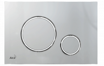 Кнопка смыва AlcaPlast THIN M772 хром матовый
