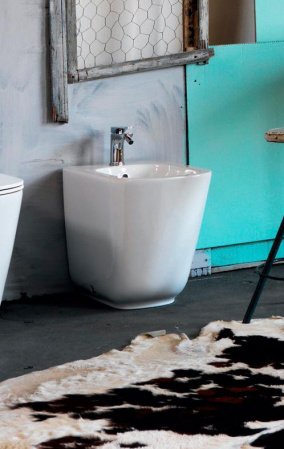 Биде напольное Kerasan Tribeca 512001