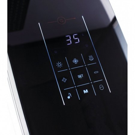 Душевая кабина Orans 89101LB 100x100x220 профиль черный, стекло прозрачное