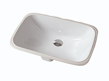 Раковина встраиваемая снизу 56см Artceram Nettuno NTL001 белый