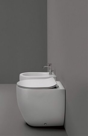 Унитаз Kerasan Flo Norim 3112 приставной без сиденья