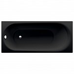 Стальная ванна Bette Comodo 1251 180x80, черный матовый