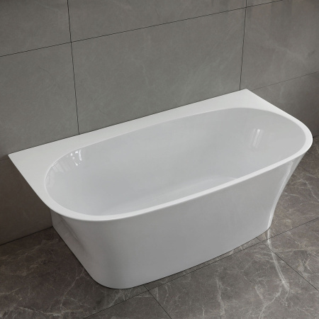 Ванна акриловая Vincea VBT-423-1700, 1700*900*600, цвет белый, слив-перелив в комплекте, хром