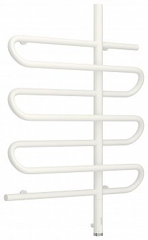 Полотенцесушитель электрический Сунержа Эпатаж 80х60 белый матовый, подключение правое
