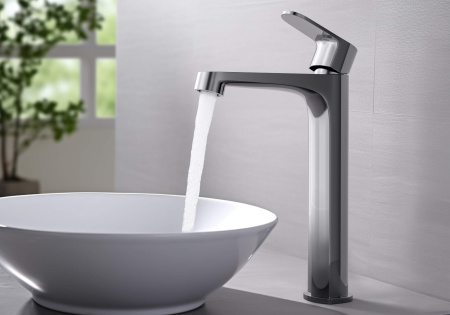 Смеситель для раковины Aquatek Оберон AQ1204CR хром