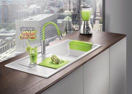 Смеситель для кухни Blanco Viu-S 524813 хром