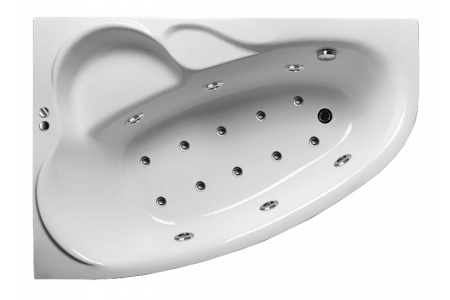 Ванна акриловая левосторонняя Relisan ARIADNA Гл000001636, 150x110