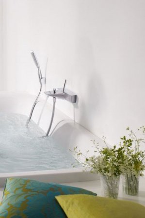 Смеситель для ванны Hansgrohe PuraVida 15472000 хром