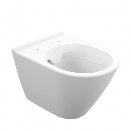 Унитаз подвесной Cersanit OVAL 63114 белый, с сиденьем микролифт