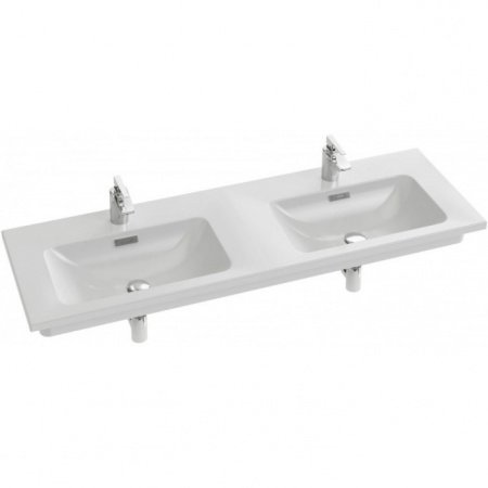 Раковина Jacob Delafon Vox 140 EXAA112-00 двойная Белая