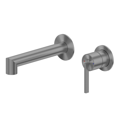 Смеситель ABBER Perfekte 316 AF8A12BGG скрытый монтаж для раковины, оружейная сталь брашированная