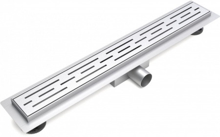 Желоб линейный ESBANO META M-RAIN-80MC 80см хром матовый