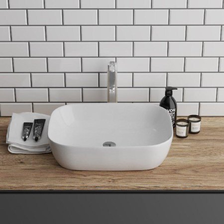 Раковина накладная 40.5см Grossman  GR-3020 белый