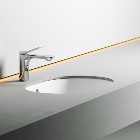 Раковина встраиваемая снизу 51см Ceramica Nova Element CN6044 белый