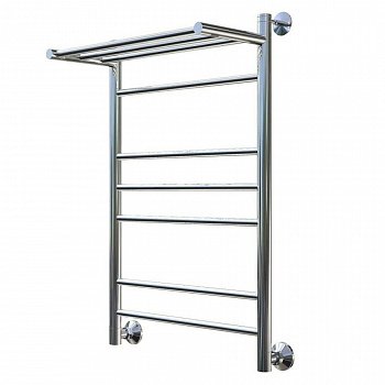 Полотенцесушитель водяной Тругор Аспект серия 3 80х40 хром, с полкой
