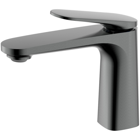 Смеситель для раковины AQUAme Imola AQM6710GM вороненая сталь