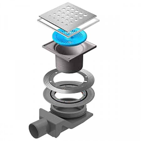 Душевой трап Pestan Confluo Standard 13000079 с решеткой