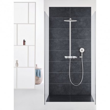 Душевая стойка Grohe Rainshower SmartControl 26361LS0 белый/хром