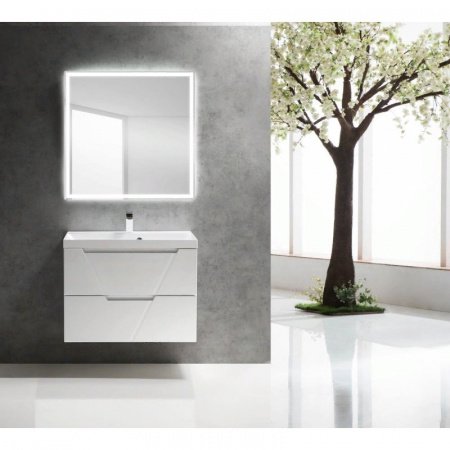 Зеркало BelBagno SPC-GRT 80 с сенсорным выключателем с подсветкой