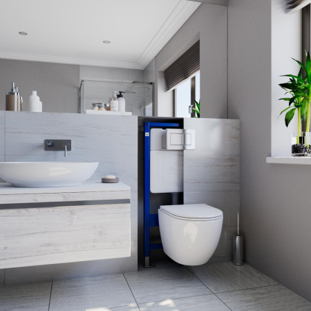 Инсталляция для подвесных унитазов Point Элемент PN45120 механический смыв