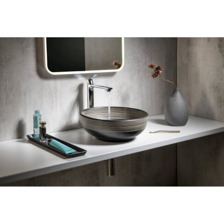 Раковина накладная 40,5см SAPHO PRIORI PI025 черный