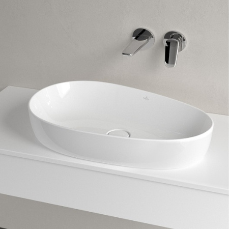 Раковина накладная 65см Villeroy & Boch Antao 4A7465R1 белый с покрытием CeramicPlus