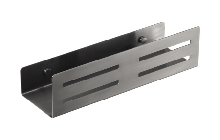 Полка прямая 30см Benesque Lumiere 70010203 черный брашированный