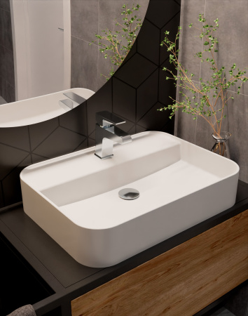 Смеситель для раковины AQUAme Prato AQMP6121 хром
