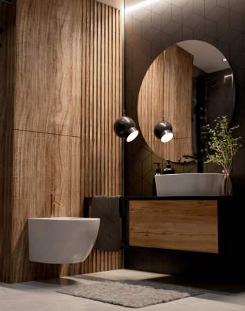 Смеситель для биде AQUAme Siena AQM6216GG золото