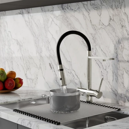 Смеситель для кухни IDDIS Ace ACEBNFFi05 сатин