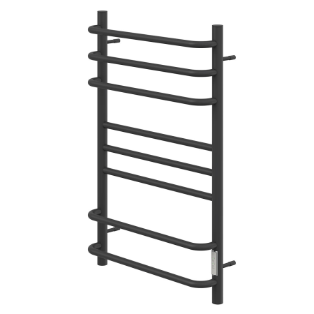 Полотенцесушитель электрический Point PN90858B П8 500x800 диммер справа, черный