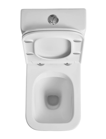 Унитаз напольный D&K Berlin DT1437016 белый, с сиденьем микролифт