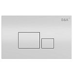 Кнопка смыва для унитазов DQ Quadro DB1519016 белый