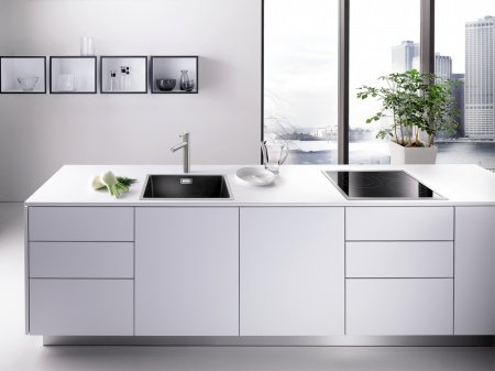 Смеситель для кухни Blanco Linee 517595 нержавеющая сталь