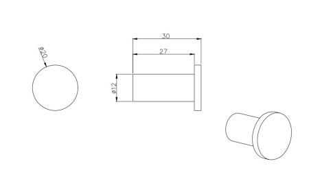 Крючок Aquatek Вега AQ4001CR хром