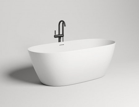 Ванна из искусственного камня Salini Sofia 165х75х60 белый матовый