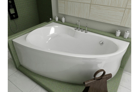 Ванна акриловая левосторонняя Relisan ZOYA Гл000001247, 140x90