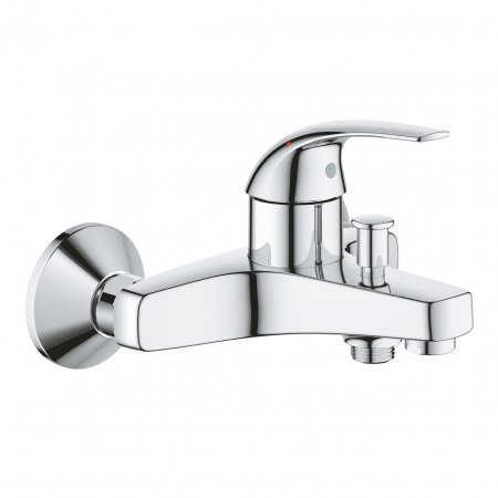 Смеситель для ванны с душем Grohe BauCurve 23599000 хром
