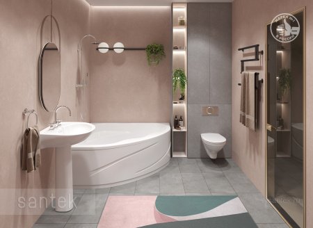 Чаша Santek Унитаз подвесной Бореаль 1WH302205