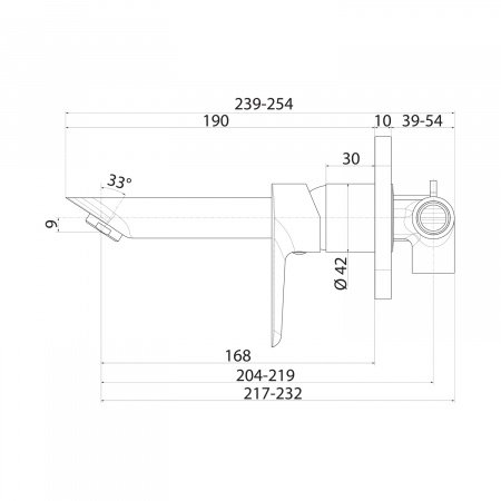 Смеситель для раковины IDDIS Cloud CLOSB00i65 хром глянцевый/белый