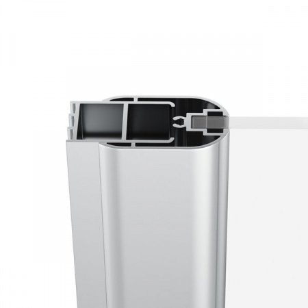 Душевой угол Ravak Chrome CSKK4 90x90x195 профиль хром блестящий, стекло прозрачное