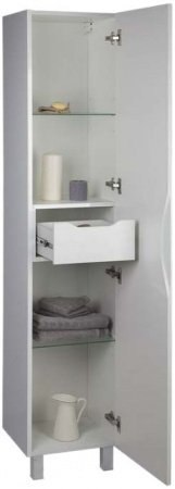 Шкаф пенал Iddis Custo 36 R Белый