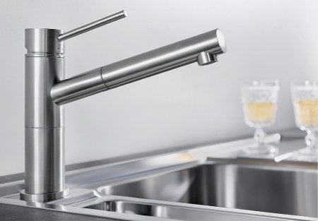 Смеситель для кухни Blanco Alta-S Compact 515122 хром
