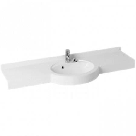 Раковина подвесная 150см Акватон Отель 1A70133NOT010 белый