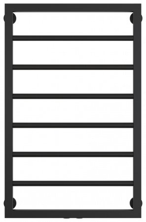 Полотенцесушитель водяной Сунержа Канцлер 80х50 черный матовый