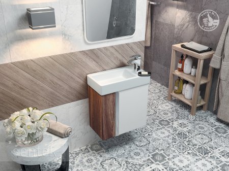 Раковина Santek Эрис 46 отверстие под смеситель справа 1WH301972