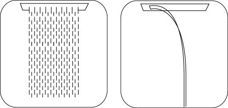 Верхний душ Bossini Manhattan I00570.030 хром