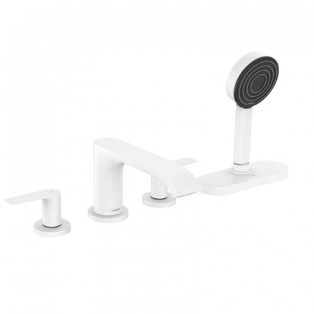 Смеситель для ванны Hansgrohe Vivenis 75444700 белый матовый